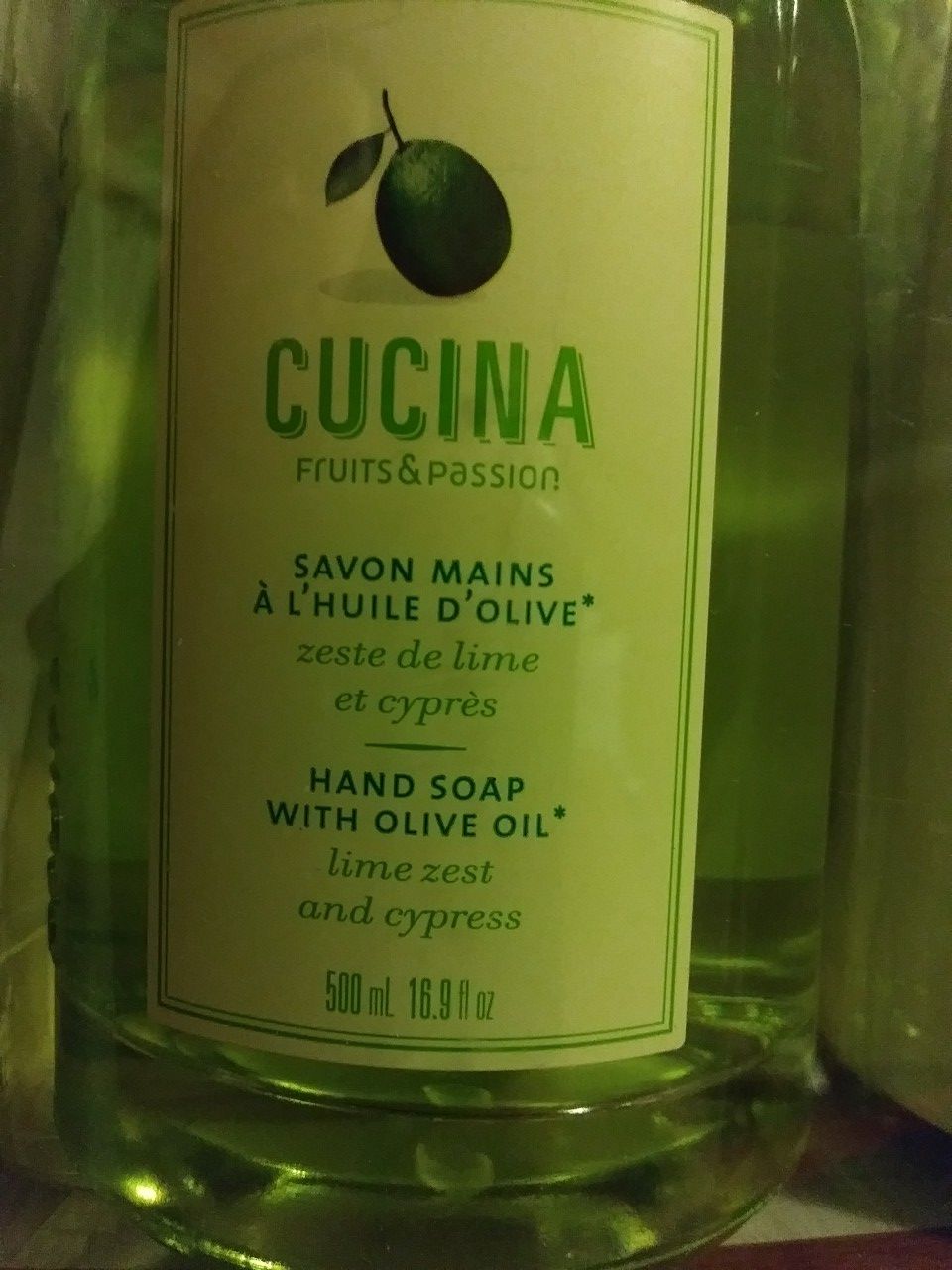 CUCINA Fruits & Passion - Coriander - hand soap set