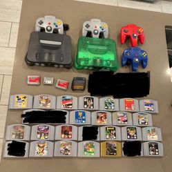 Nintendo 64 N64 Consoles Games 