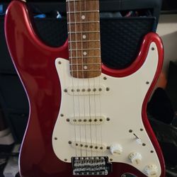 Fender Squier Strat Electric Guitar  Red