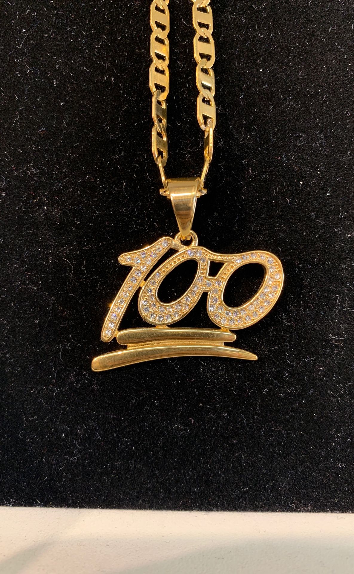 Stainless Steel Chain and Charm Set