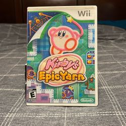 Wii Kirby’s Epic Yarn