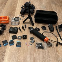 Like New GoPro Black 9 With Extras 