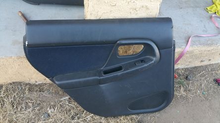 2002-2003 Subaru Impreza WRX left rear door panel