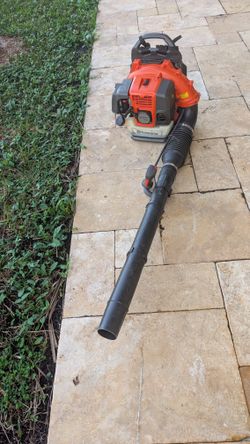 Husqvarna model 350bt backpack tube throttle blower used ones owner moved