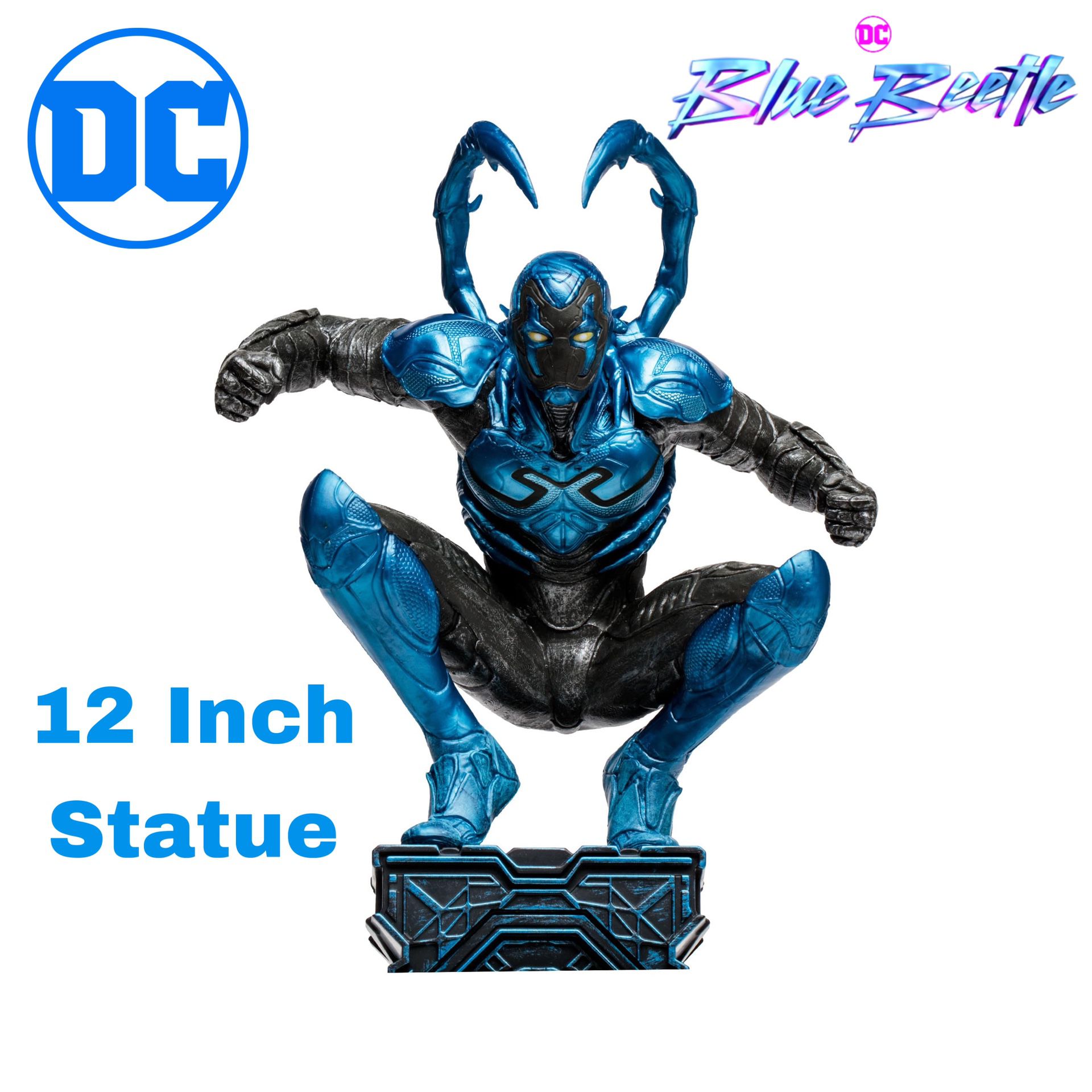 (NEW) McFarlane Toys - DC Multiverse Blue Beetle - Blue Beetle 12" Statue