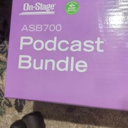 On-Stage ASB700 Podcast Bundle 