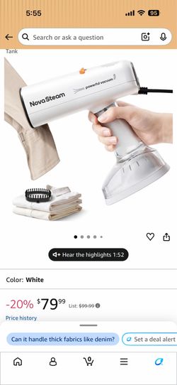 Vacuum Steamer for Clothes new