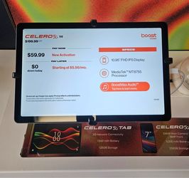 Get your celero tab today