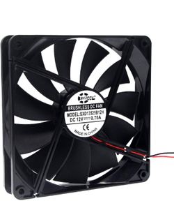135X135X25mm 12V 0.70A DC Brushless Cooling Fan for PSU Power Supply,PC Case Chassis,High Speed CFM Powerful Cooler