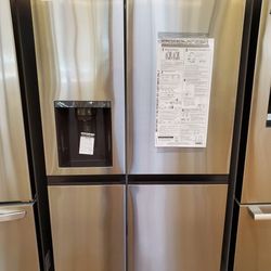 LG 36 Inch Side-by-side Fridge With Craft Ice 