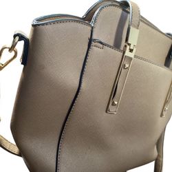 Tan Crossbody Bag 