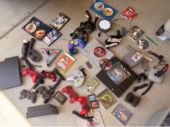 FOR PARTS ONLY: Consoles,  Games & Controllers