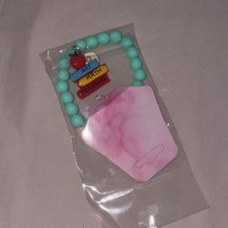 Sea Green Bracelet With Book Charm