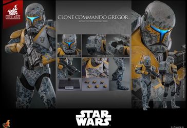 Hot Toys Star Wars The Clone Wars Commando Gregor Hot Toys Exclusive