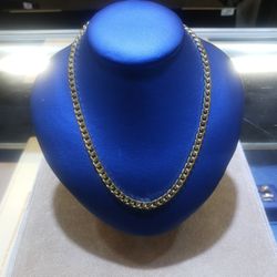 14k Gold Cuban Link