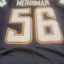 San Diego Chargers Merriman Jersey