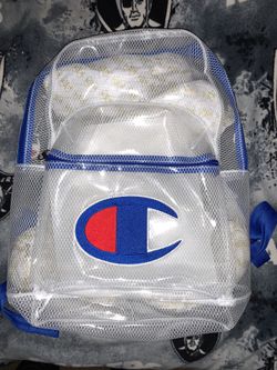 Champion see through backpack NWT
