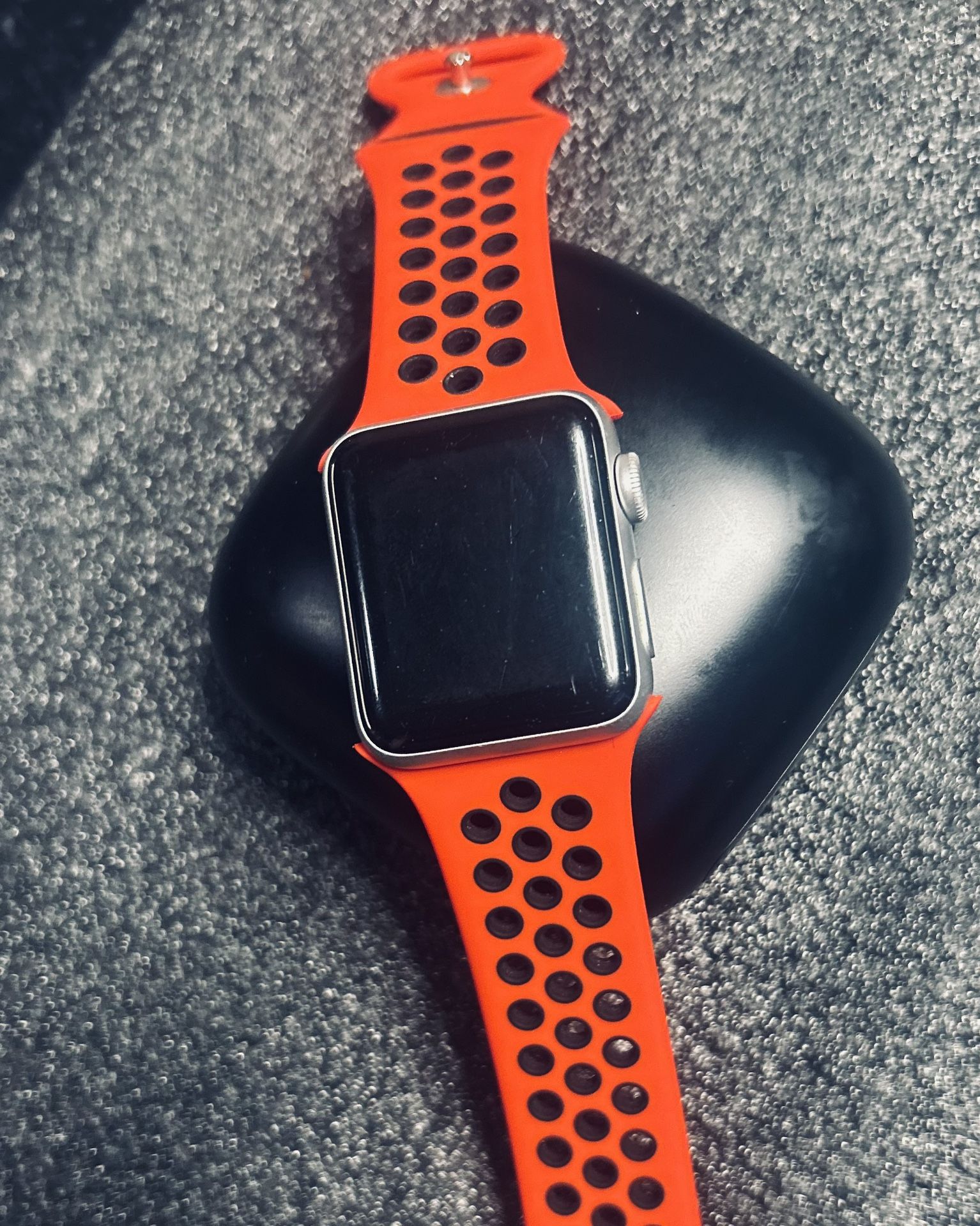 Apple Watch- Series 3- Red Band Included 