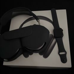 AirPod Max and Apple Watch 