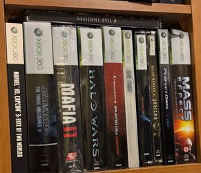 XBOX 360 steelcase games