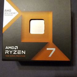 AMD Procesador de escritorio Ryzen 7 7800X3D de 8 núcleos y 16 hilos

