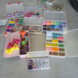 Beads Every Size Every Color For Necklaces/bracelet/ankles.