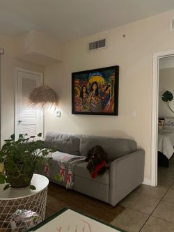 Used - Sofa bed, storage. (queen size)
