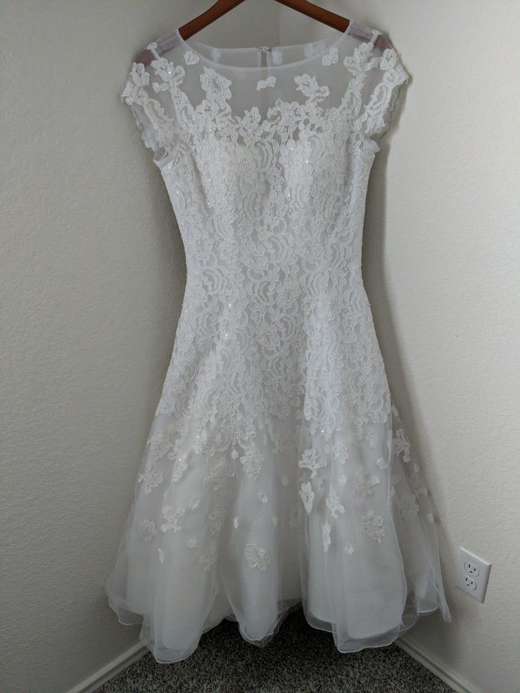 Oleg Cassini Wedding Dress Size 6