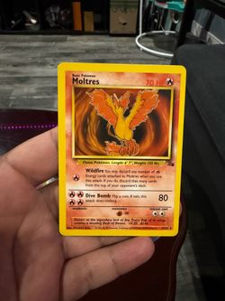 MOLTRES FOSSIL NON HOLO