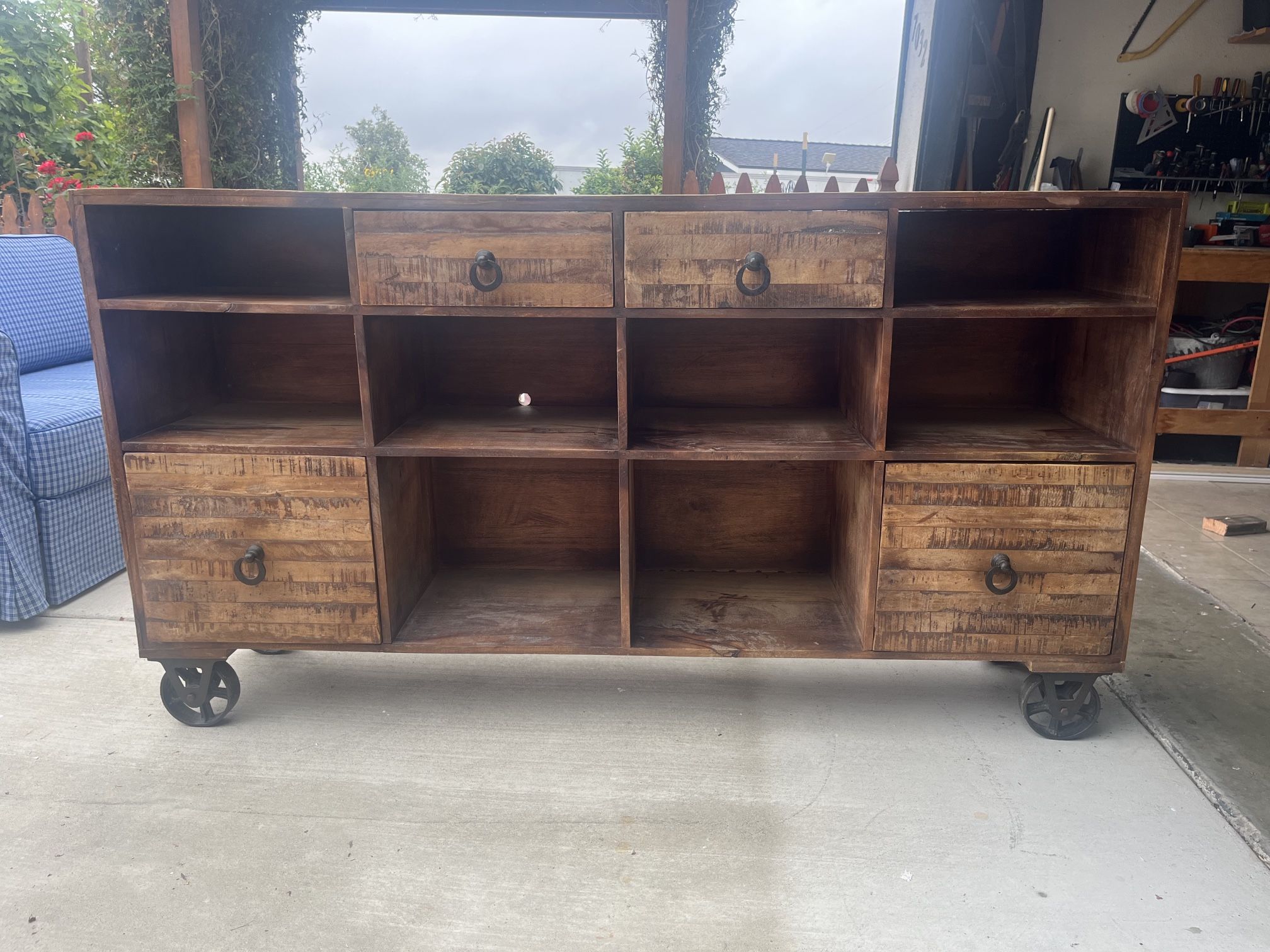 Rustic Credenza/ TV Console Table