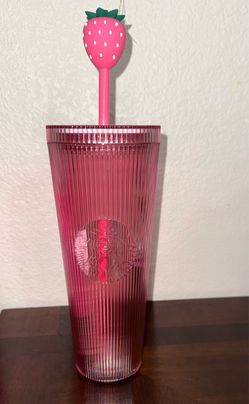 Strawberry Starbucks Tumbler