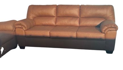 Tan Leather Sectional Sofa