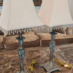 Vintage Table Lamp Set