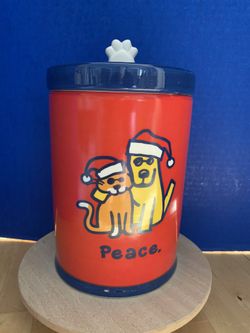 Life is Good Dog Treat Jar