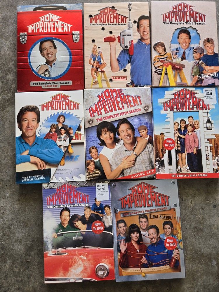 Home Improvement Complete DVD Series, Seasons 1-8
