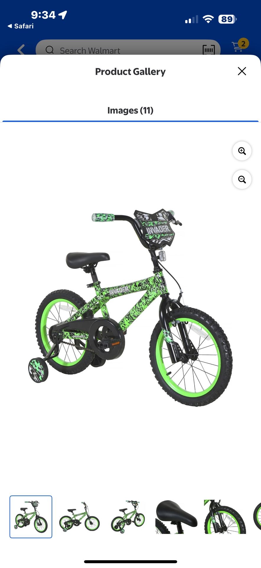 Band New Invader Bike 