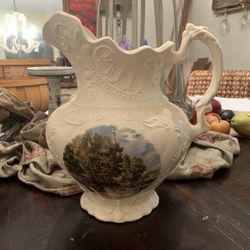 Vintage pitcher/ chamber pot
