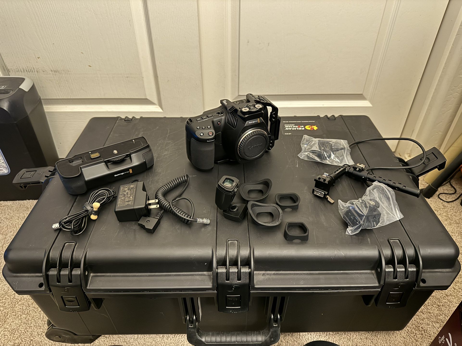 BlackMagic 6K Pro Camera Bundle (Working but Damaged)