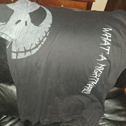 Jack Skellington Shirt 2xl Adult