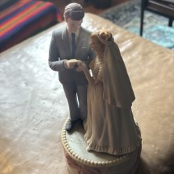 Rockwell Figures 1982 Vintage “Bride And Groom “
