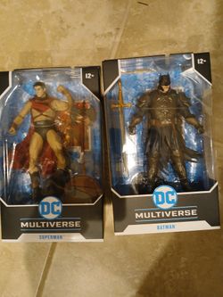 Batman And Superman MCFARLANE 