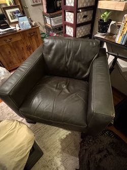 Leather Club Chair