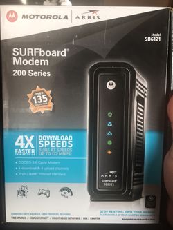 Arris surfboard modem