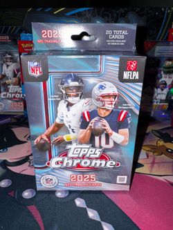 Topps Chrome NFL 2025 Hanger Box