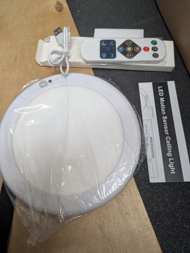 LED Motion Sensor Ceiling Light