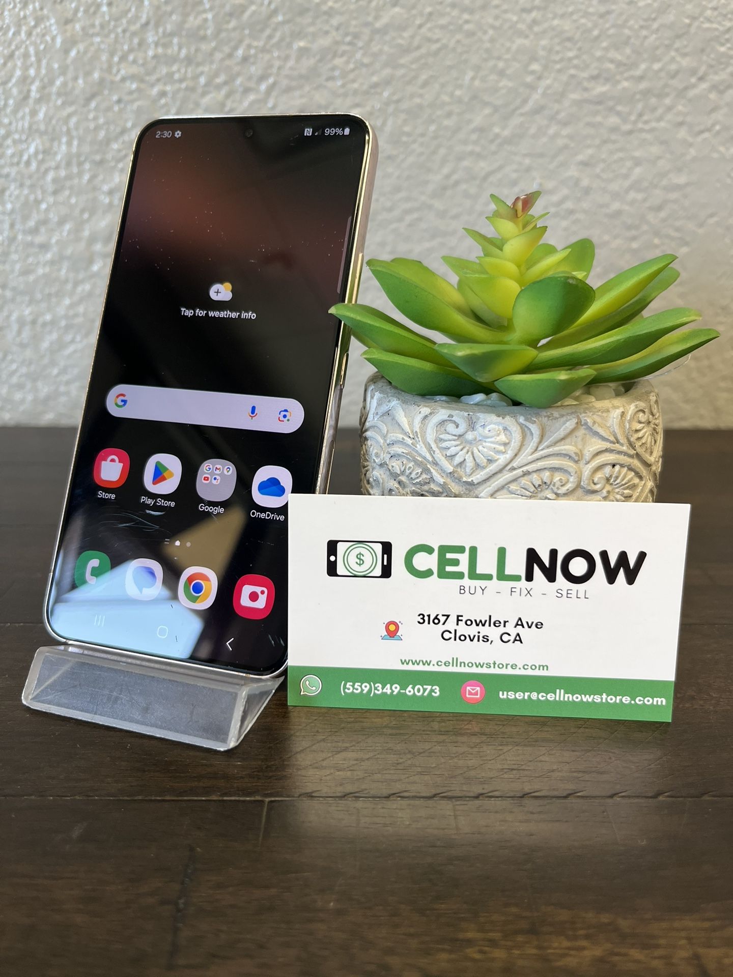 Samsung Galaxy S22 Unlocked 128GB - Pink