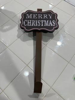 Christmas Wreath Door Hanger