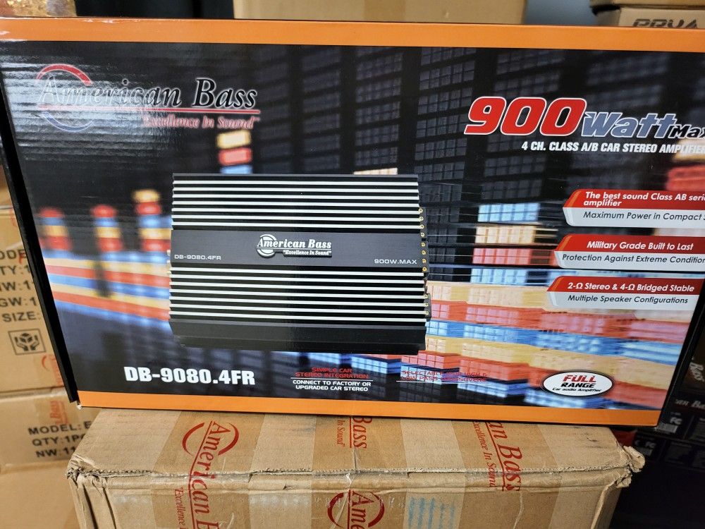 American Bass 900x4 New