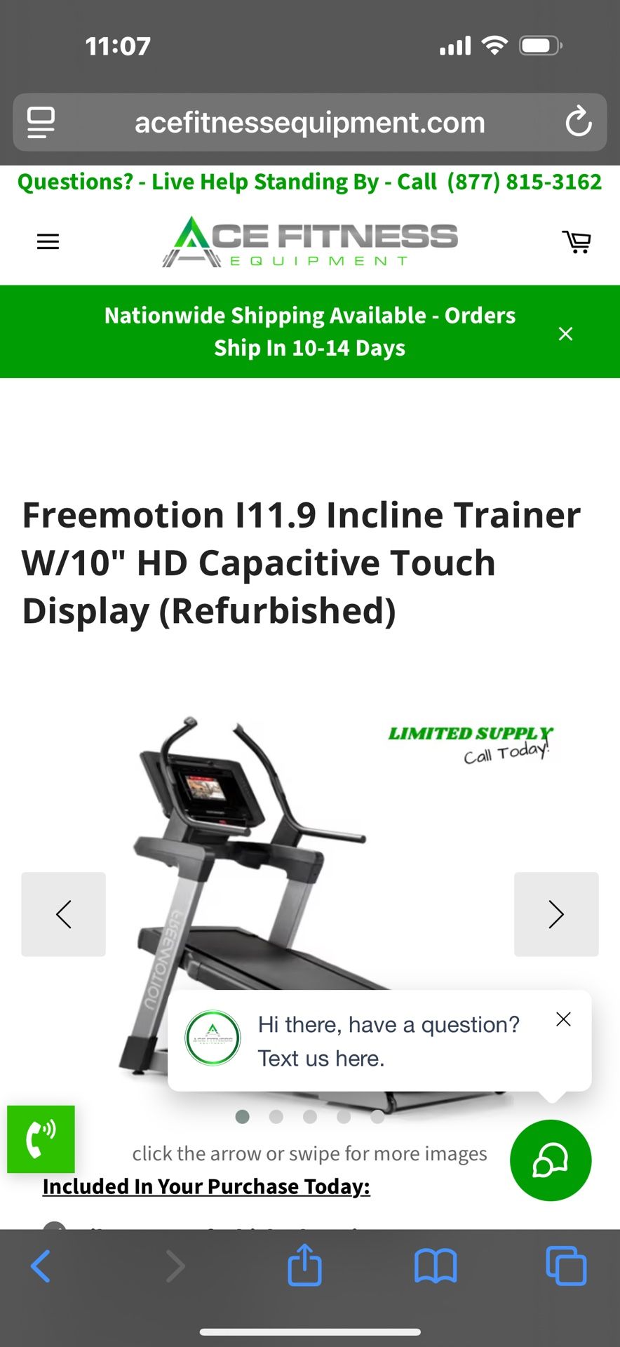 Nordic Treadmill X11