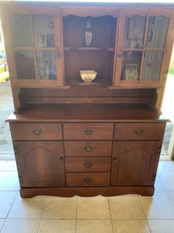 Vintage China Cabinet